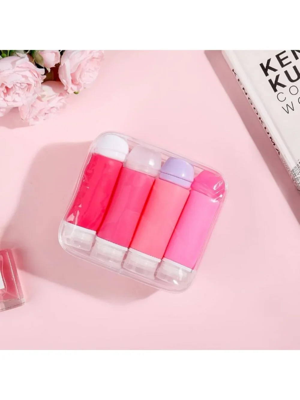 21 Pack Travel Bottles for Toiletries - Leak-Proof, TSA Compliant Silicone Set